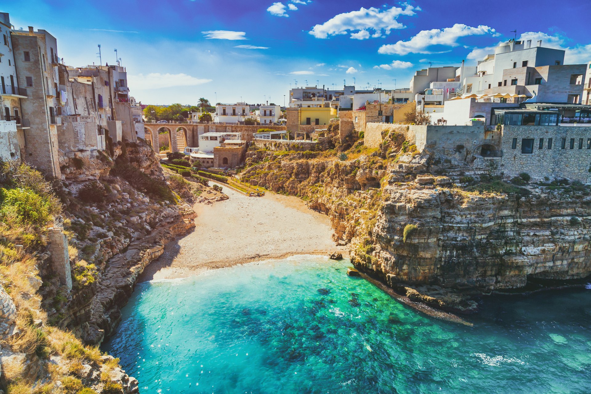 Polignano a Mare clifftop town near Bari