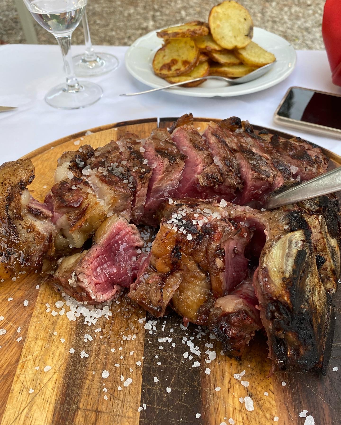 Bistecca alla fiorentina — the classic Florentine T-bone steak